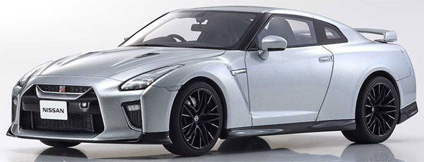 京商 日産 GT-R 2020 （シルバー） （1/18スケール レジン