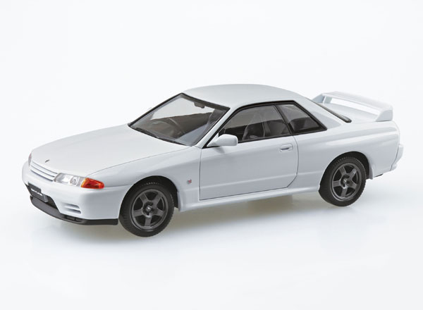 青島文化教材社 ニッサン R32 スカイラインGT-R （クリスタルホワイト） （1/32スケール ザ・スナップキット No.14-B 063545） 自動車の模型、プラモデルの商品画像