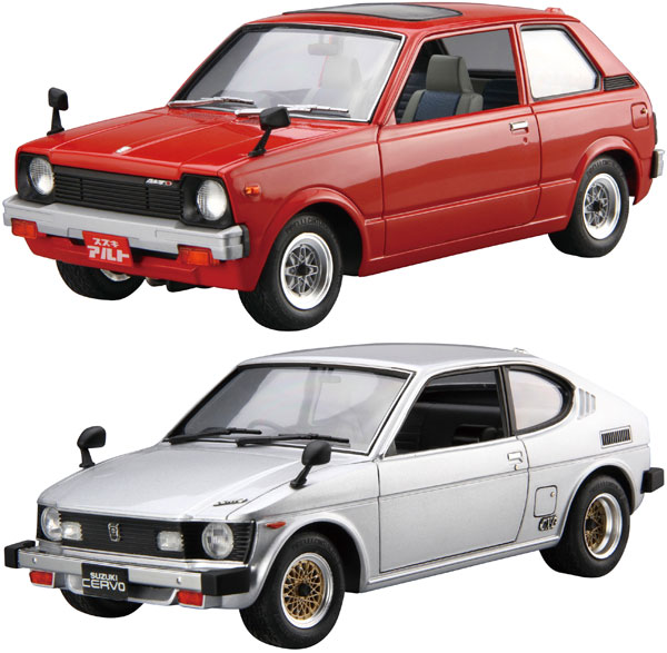 青島文化教材社 スズキ SS30V アルト/SS20 セルボ 1979 （1/24スケール