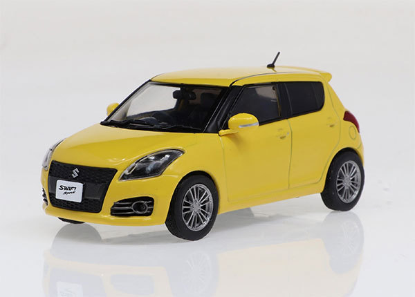 スズキ スイフト スポーツ 2012 イエロー （1/43スケール ダイキャスト