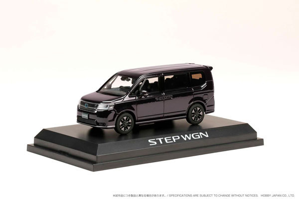 HONDA ステップワゴン e:HEV 1/43 クリスタルブラック ミニカー HONDA ステップワゴン e:HEV 1/43 クリスタルブラック ミニカー