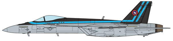 F/A-18E スーパーホーネット Top Gun 2 2022 （1/144スケール トップガン ATC14402 ）の商品画像