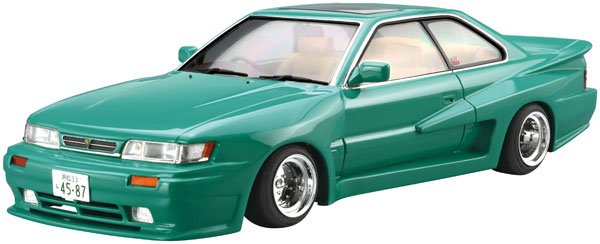 青島文化教材社 1/24 ザハイソカーシリーズ No.3 ニッサン F31レパード プラモデル 成型色