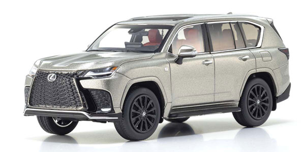 京商 レクサス LX 600 F SPORT （ホワイトノーヴァ GF/輸出専用車LHD