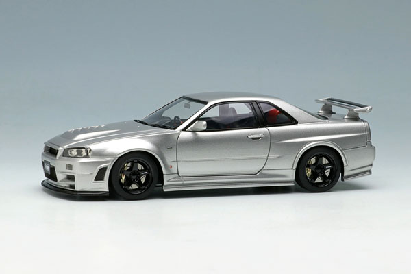 ミニカー EIDOLON 1/43 NISMO R34 GT-R Z-tune アイドロン 1/43 ニスモ R34 GT-R Z-tune シルバー ,再生産,