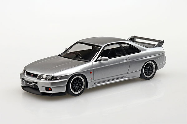 スカイライン GT-R シルバー ブラックホイール 青島文化教材社 ニッサン R33 スカイライン GT-R カスタム