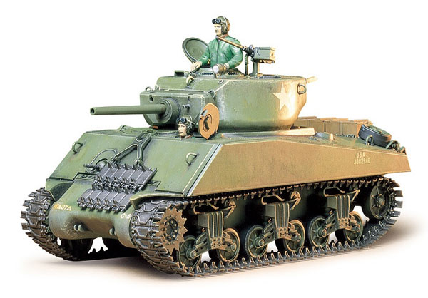 アメリカ M4A3E2中戦車 ジャンボ （1/35スケール ミリタリーミニチュア No.139 35139）の商品画像