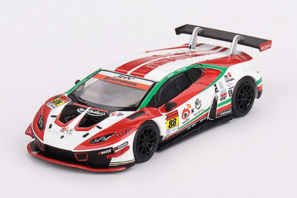 ランボルギーニ ウラカン GT3 EVO #88 JLOC 2022 Super GT Series （左ハンドル） 日本限定 ドライバー 小暮卓史、元嶋佑弥 （1/64スケール ダイキャスト MINI GT MGT00572-L）の商品画像