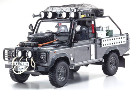 送料無料 京商オリジナル製 1/18 ランドローバー ディフェンダー 映画