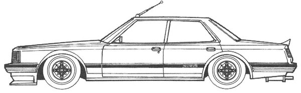 1/24 峠シリーズ No.22 GX61 クレスタ スーパールーセント プラモデル [フジミ模型]の商品画像