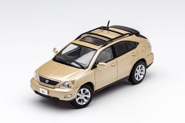 ゲインコーププロダクツ Lexus RX 300 2003 GOLD （1/64スケール ダイキャスト KS035-279） おもちゃのミニカーの商品画像