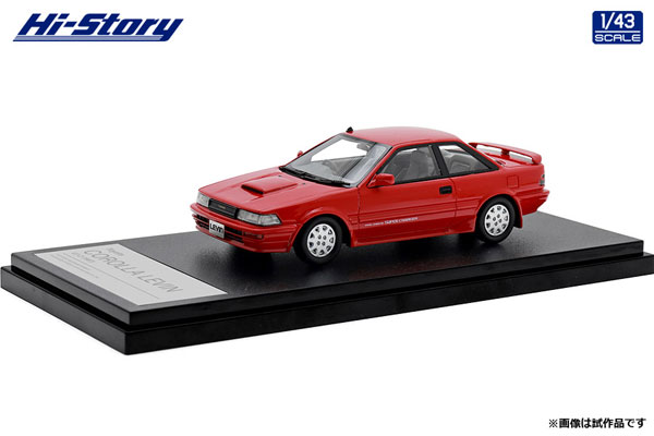 ハイストーリー 1/43 トヨタ カローラレビン GT-Z 1989 ハイストーリー Hi-Story 1/43 トヨタ カローラ レビン GT-Z