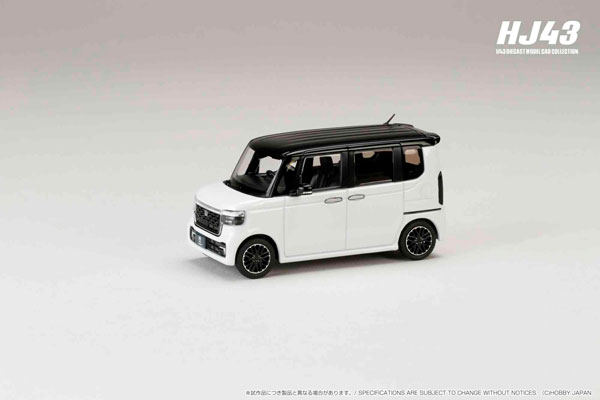 ホビージャパン ホンダ N-BOX CUSTOM プラチナホワイトパール
