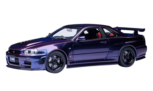 オートアート ニスモ R34 GT-R Z-tune （ミッドナイトパープルIII