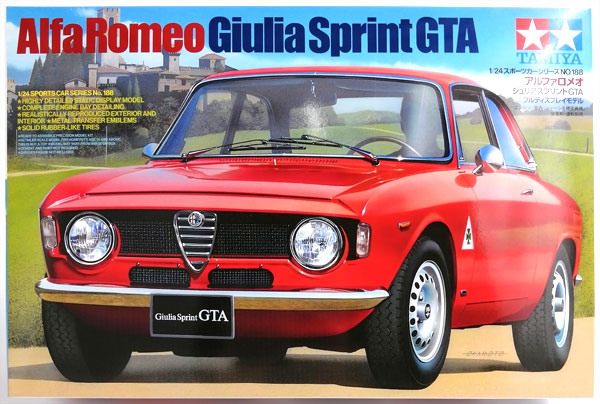 1/24 スポーツカー アルファロメオ ジュリア スプリント GTA [特別販売商品] プラモデル [タミヤ]の商品画像