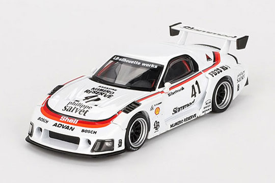 ミニカー MINIGT RX-7 MINI-GT 1/ 64 マツダ RX-7 LB-Super Silhouette IMSA(右ハンドル