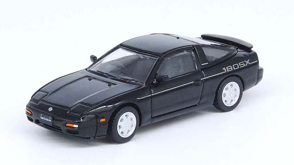 イノモデル Nissan 180SX ブラック （1/64スケール ダイキャスト 180SX