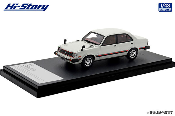 ハイ・ストーリー ISUZU GEMINI Sedan ZZ/T （1981） ホワイト （1/43スケール レジン HS472WH） おもちゃのミニカーの商品画像