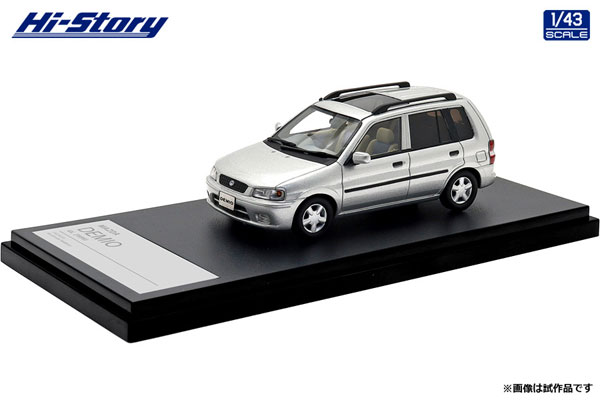 402-615 Hi-Story 1/43 マツダ デミオ GL 1996 ハイ・ストーリー MAZDA DEMIO GL （1996） シルバーストーン