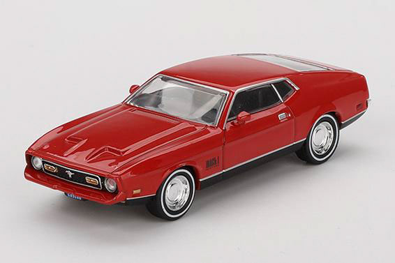 トゥルースケールミニチュアス フォード マスタング マッハ1 日本限定パッケージ （1/64スケール 007/ダイヤモンドは永遠に ミニGT MGT00905-007J） おもちゃのミニカーの商品画像