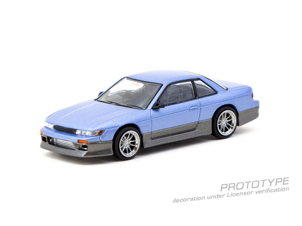 VERTEX Nissan Silvia （S13） Blue/Grey [Tarmac Works] おもちゃの