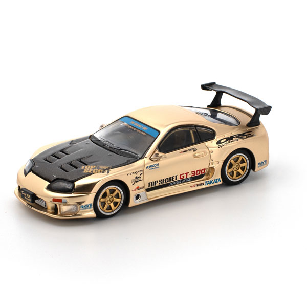 ポップレース トップシークレット GT300 スープラ - クロームゴールド