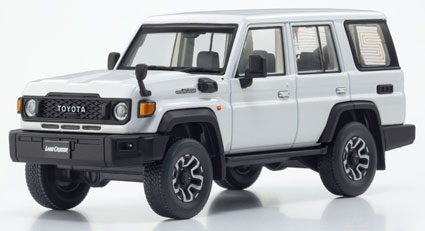京商 トヨタ ランドクルーザー 70 （スーパーホワイト II） （1/43