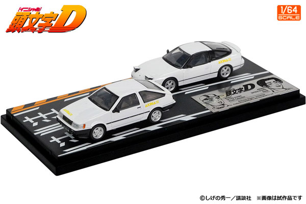 頭文字D セットVol.21 武内樹レビン（AE85） ＆ 健二180SX おもちゃの