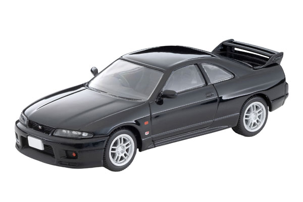 トミカ スカイラインミニカーセット トミーテック LV-N308d 日産 スカイライン GT-R V-spec （黒） 95年式