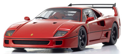 京商 フェラーリ F40 ライトウェイト LMウイング （レッド） （1/18