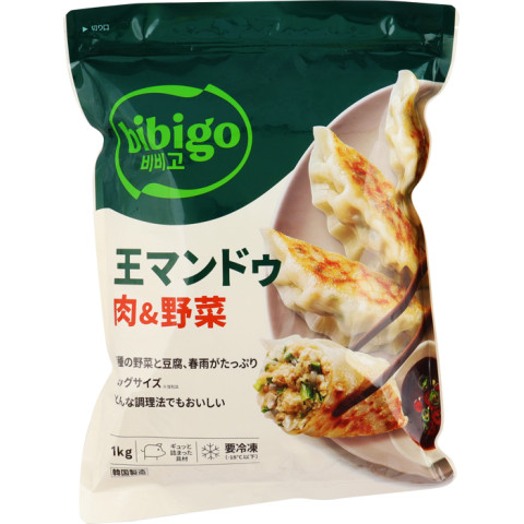bibigo 王マンドゥ 肉＆野菜 1kg×1袋の商品画像