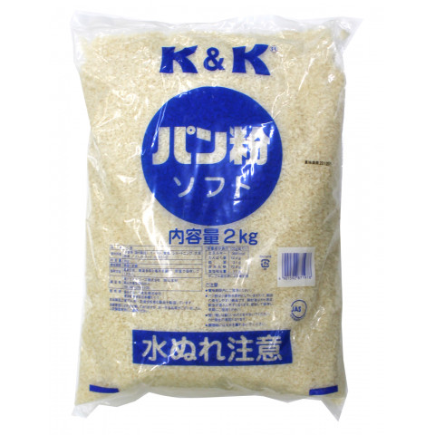 K＆K 白パン粉（ソフト・中目）2kg×1袋の商品画像