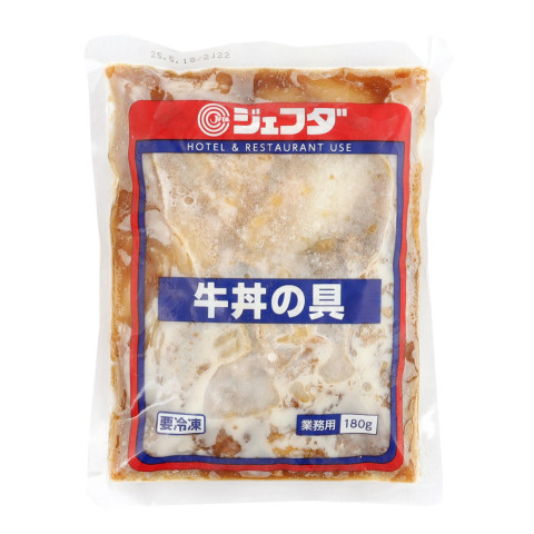 ジェフダ 牛丼の具 180g×1個の商品画像