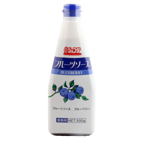 ジェフダ フルーツソース ブルーベリー 500g×1本の商品画像