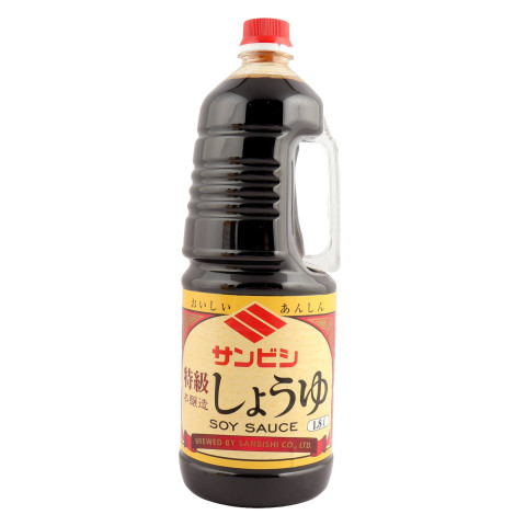 サンビシ サンビシ 特級 本醸造しょうゆ ペットボトル 1.8L × 1本 濃口醤油の商品画像