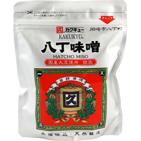 カクキュー 国産大豆 八丁味噌 銀袋 300g×1個の商品画像