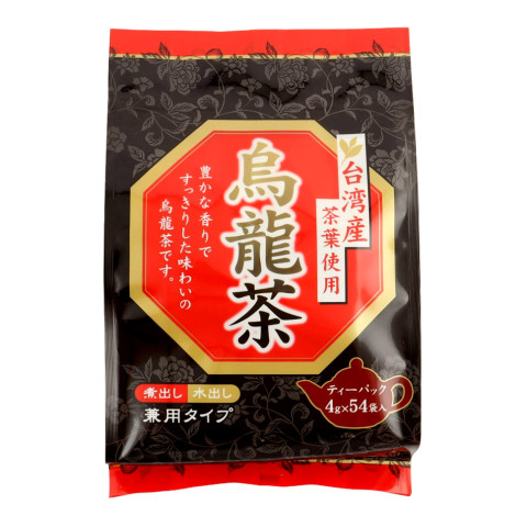 山陽商事 台湾産烏龍茶 ティーバッグ 4g×54P×1個の商品画像