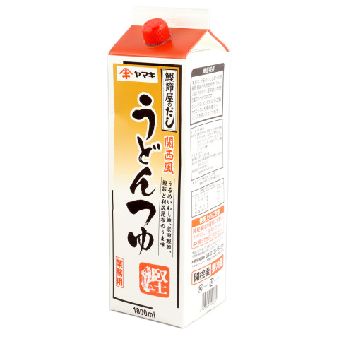 ヤマキ R関西風うどんつゆ 1.8L×1個の商品画像