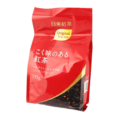 日東紅茶 こく味のある紅茶 アッサムブレンド リーフティー 135g ×1個の商品画像