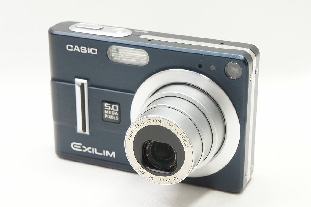 [.. заявление выпуск ]CASIO Casio EXILIM EX-Z55 компактный цифровой фотоаппарат veruveto голубой [ Alps камера ]240827b