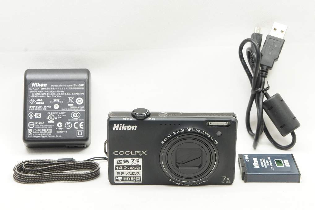 ニコン クールピクス COOLPIX S6000（ノーブルブラック