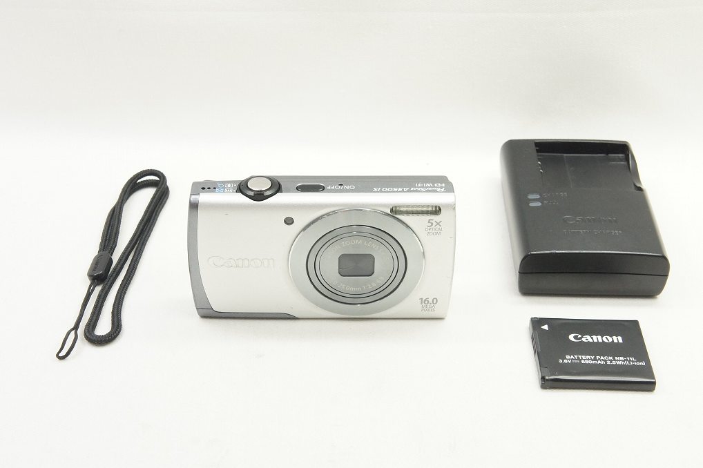 CANON　A3500IS　キヤノン　デジカメ　ジャンク品 Amazon | Canon デジタルカメラ PowerShot A3500 IS(パープル