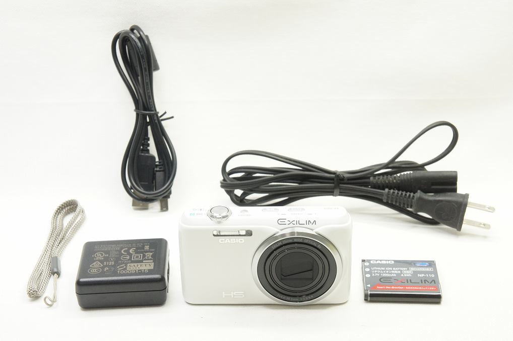 カシオ エクシリム HIGH SPEED EXILIM EX-ZR20WE（ホワイト