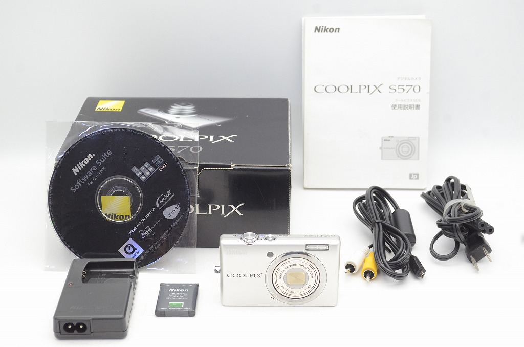 ニコン クールピクス COOLPIX S570（シルバー） コンパクトデジタル