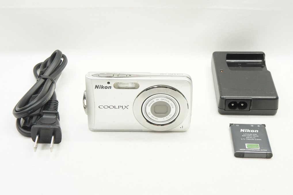 動作確認済 良品 Nikon Coolpix S210 コンパクトデジタルカメラ