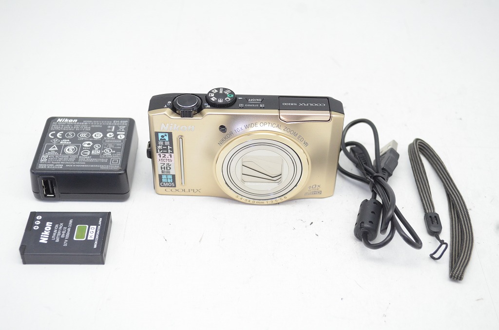 ニコン クールピクス COOLPIX S8100（ノーブルブラック） コンパクト