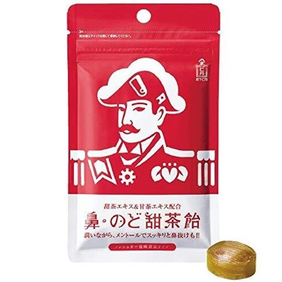 森下仁丹 鼻・のど甜茶飴 38g×1袋の商品画像