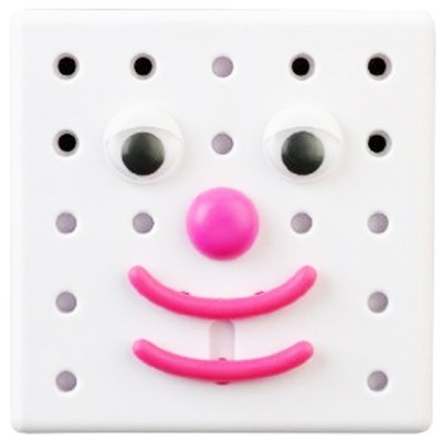 タカラトミー クロックマンiD しゃべる目覚まし時計 （ホワイト