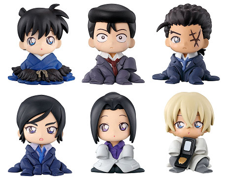 名探偵コナンフィギュア10個セット BANDAI BANDAI 名探偵コナン 名探偵コナン ちぢませ隊10 フィギュア