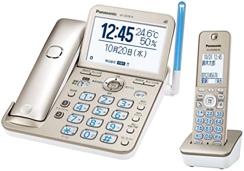Panasonic RU・RU・RU VE-GD78DL-N （子機1台・シャンパンゴールド 